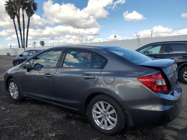 2HGFB2F96CH525328 - 2012 HONDA CIVIC EXL გრაფიტი ფოტო 2