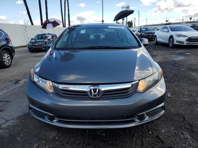 2HGFB2F96CH525328 - 2012 HONDA CIVIC EXL გრაფიტი ფოტო 5