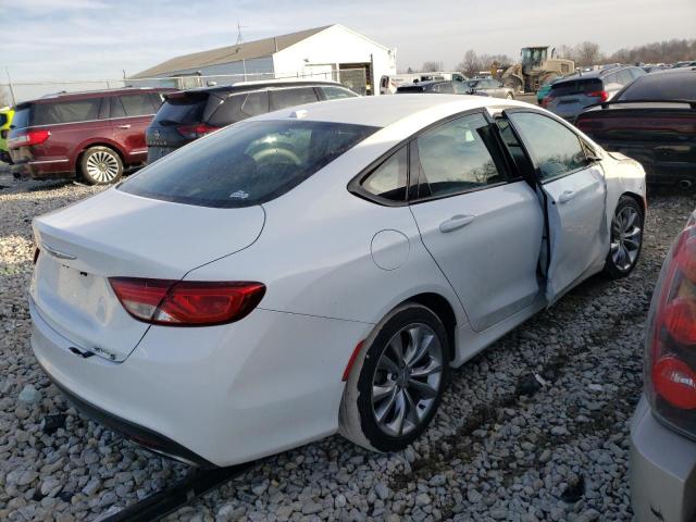 1C3CCCBB6FN629041 - 2015 CHRYSLER 200 S WHITE photo 3