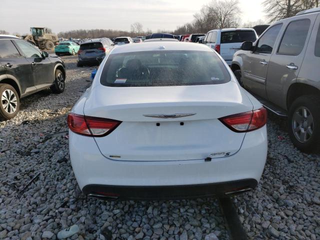 1C3CCCBB6FN629041 - 2015 CHRYSLER 200 S WHITE photo 6