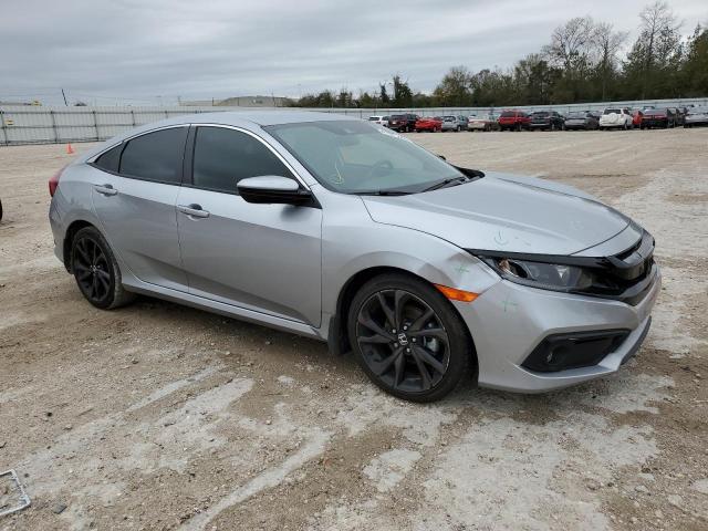 2HGFC2F81LH591760 - 2020 HONDA CIVIC SPORT 灰色 照片 4