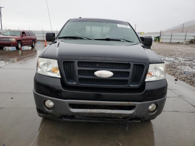 1FTPW14V98FB12636 - 2008 FORD F150 SUPERCREW BLACK photo 5