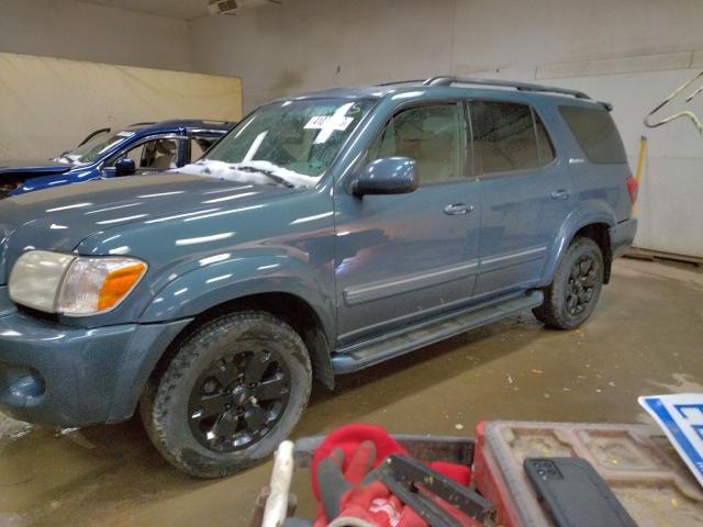 5TDBT48A85S236484 - 2005 TOYOTA SEQUOIA LIMITED BLUE photo 1