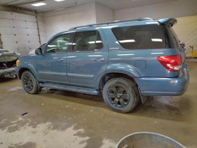 5TDBT48A85S236484 - 2005 TOYOTA SEQUOIA LIMITED BLUE photo 2