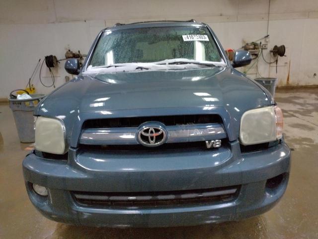 5TDBT48A85S236484 - 2005 TOYOTA SEQUOIA LIMITED BLUE photo 5