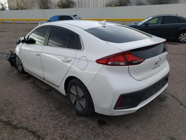 KMHC75LC4LU233738 - 2020 HYUNDAI IONIQ SE WHITE photo 2