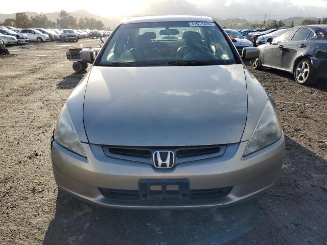 JHMCM56835C001577 - 2005 HONDA ACCORD EX BEIGE photo 5