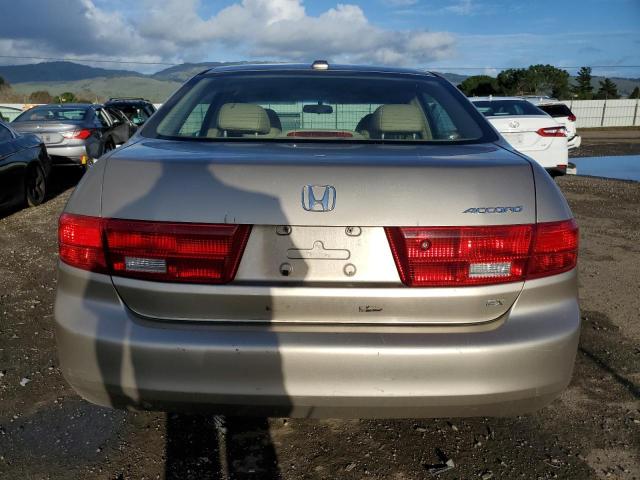 JHMCM56835C001577 - 2005 HONDA ACCORD EX BEIGE photo 6