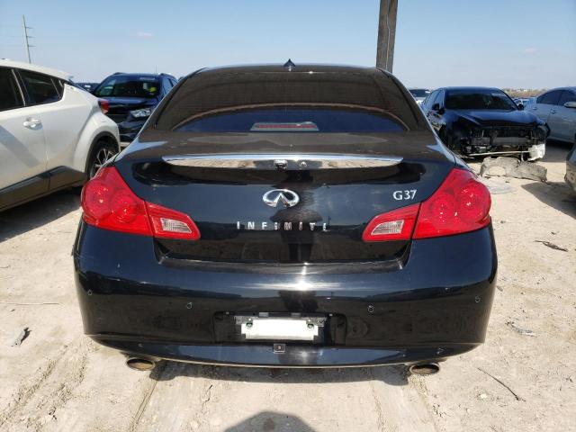 JN1CV6AP7DM717493 - 2013 INFINITI G37 BASE BLACK photo 6