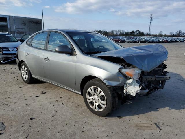 KMHDU4AD5AU102849 - 2010 HYUNDAI ELANTRA BLUE GRAY photo 4