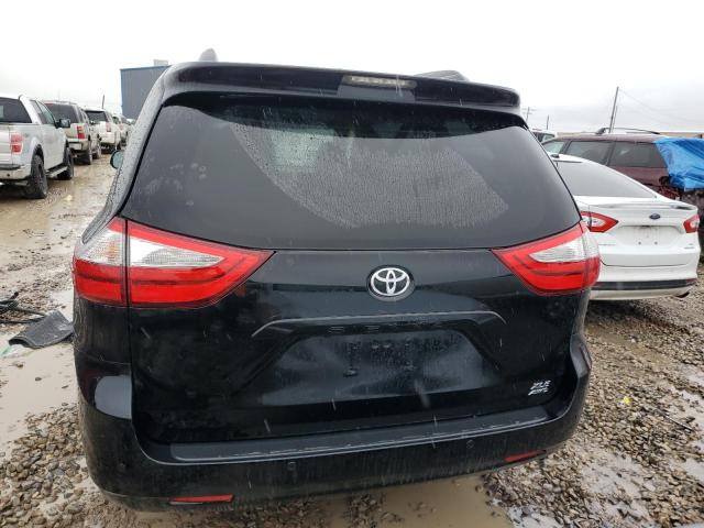 5TDDK3DC6FS095610 - 2015 TOYOTA SIENNA XLE BLACK photo 6