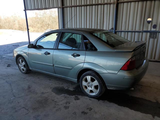 1FAHP34N56W117333 - 2006 FORD FOCUS ZX4 GREEN photo 2