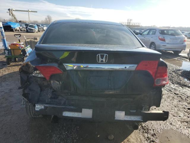 1HGFA15527L123181 - 2007 HONDA CIVIC LX BLACK photo 6