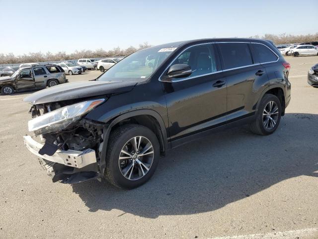 5TDZZRFHXKS368281 - 2019 TOYOTA HIGHLANDER LE BLACK photo 1