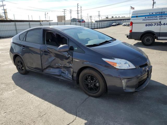 JTDKN3DU5F1983043 - 2015 TOYOTA PRIUS GRAY photo 4