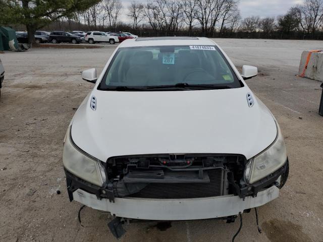 1G4GE5GV6AF318231 - 2010 BUICK LACROSSE CXS WHITE photo 5