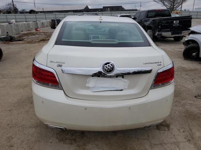 1G4GE5GV6AF318231 - 2010 BUICK LACROSSE CXS WHITE photo 6
