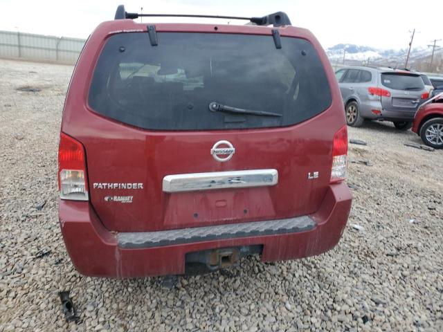 5N1AR18W25C704565 - 2005 NISSAN PATHFINDER LE ბურგუნდია ფოტო 6