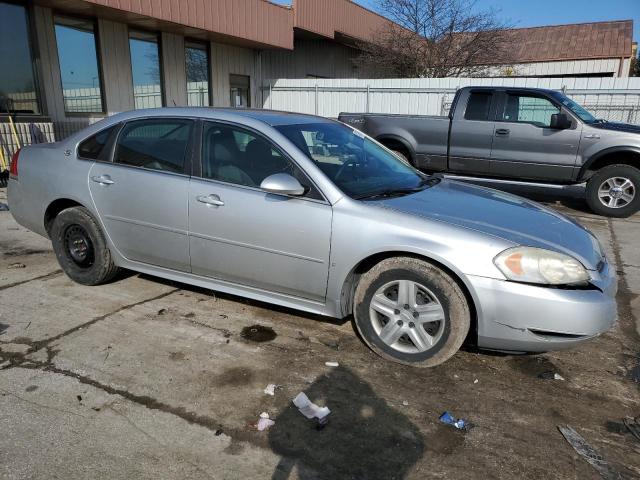 2G1WB57K091167252 - 2009 CHEVROLET IMPALA LS SILVER photo 4