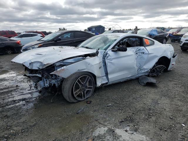 1FA6P8CF0K5175722 - 2019 FORD MUSTANG GT WHITE photo 1