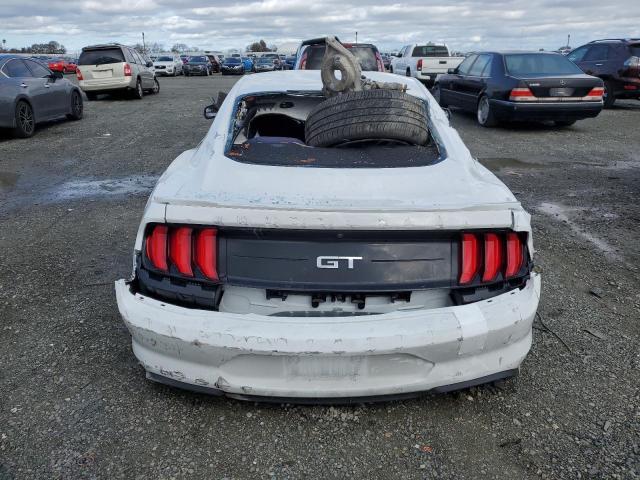 1FA6P8CF0K5175722 - 2019 FORD MUSTANG GT WHITE photo 6