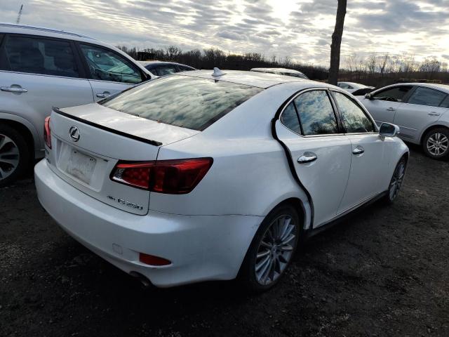 JTHCK262295034967 - 2009 LEXUS IS 250 WHITE photo 3