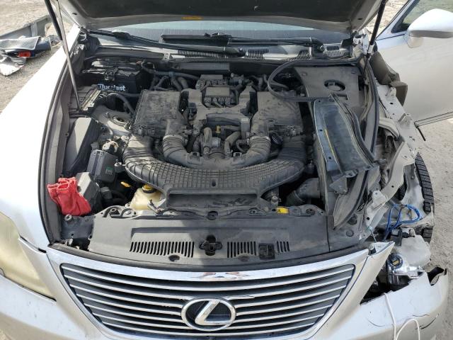 JTHBL46F975017555 - 2007 LEXUS LS 460 GRAY photo 11