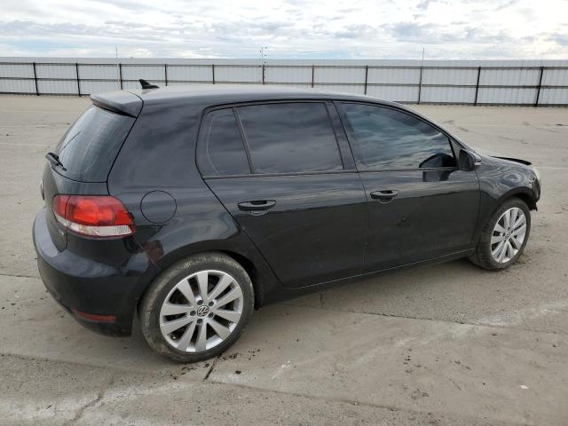 WVWNM7AJ8DW016461 - 2013 VOLKSWAGEN GOLF BLACK photo 3