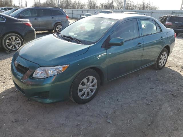 2T1BU4EE7AC433783 - 2010 TOYOTA COROLLA BASE TEAL photo 1