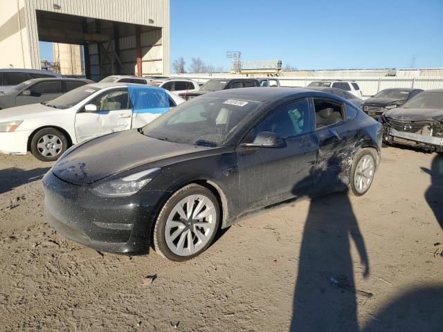 5YJ3E1EB6MF859521 - 2021 TESLA MODEL 3 BLACK photo 1