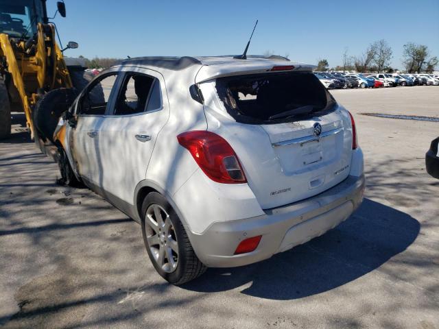 KL4CJDSB8DB069989 - 2013 BUICK ENCORE PREMIUM WHITE photo 2