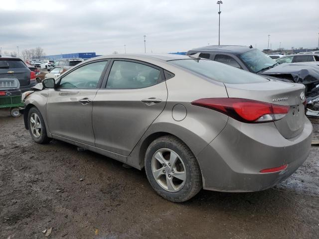 5NPDH4AE7EH507760 - 2014 HYUNDAI ELANTRA SE GOLD photo 2