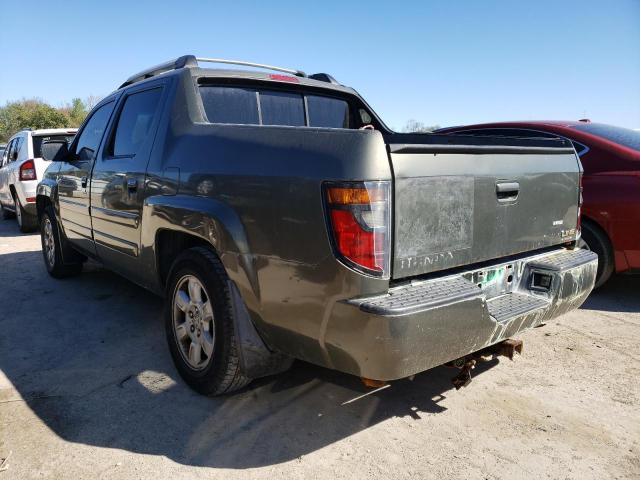 2HJYK165X6H535570 - 2006 HONDA RIDGELINE RTL GREEN photo 2