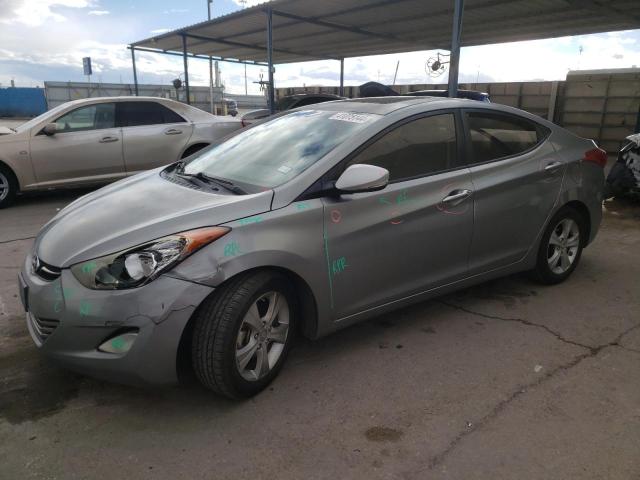 KMHDH4AE4DU529554 - 2013 HYUNDAI ELANTRA GLS GRAY photo 1