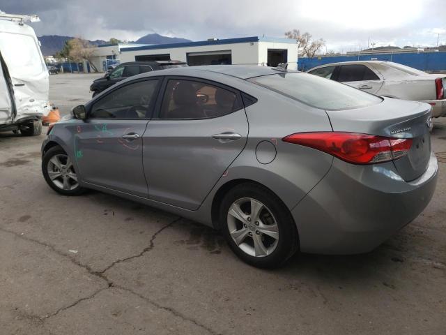 KMHDH4AE4DU529554 - 2013 HYUNDAI ELANTRA GLS GRAY photo 2