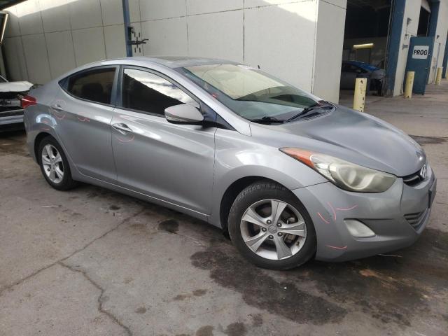 KMHDH4AE4DU529554 - 2013 HYUNDAI ELANTRA GLS GRAY photo 4