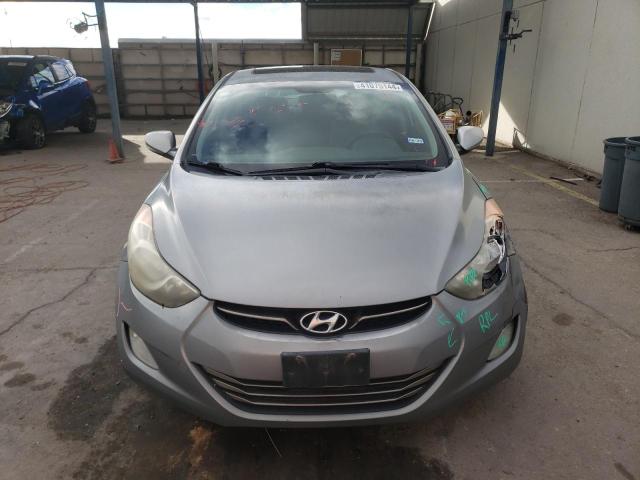 KMHDH4AE4DU529554 - 2013 HYUNDAI ELANTRA GLS GRAY photo 5