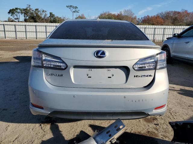 JTHBB1BA9A2010321 - 2010 LEXUS HS 250H SILVER photo 6