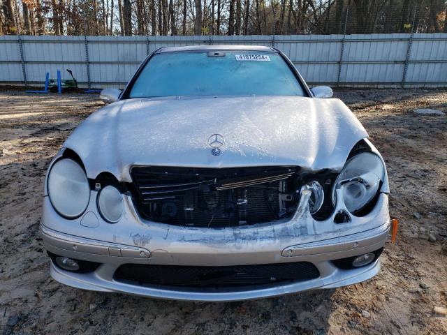 WDBUF76J44A547957 - 2004 MERCEDES-BENZ E 55 AMG SILVER photo 5