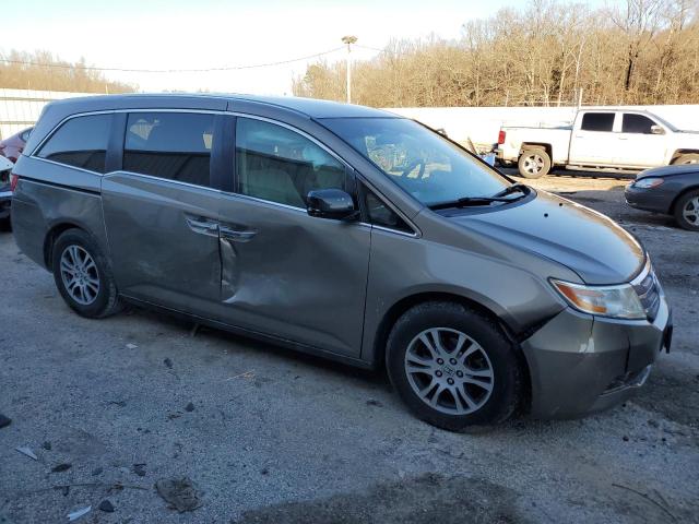 5FNRL5H49CB089124 - 2012 HONDA ODYSSEY EX GRAY photo 4