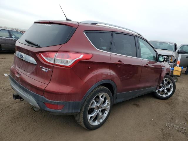 1FMCU9J90EUD95120 - 2014 FORD ESCAPE TITANIUM RED photo 3