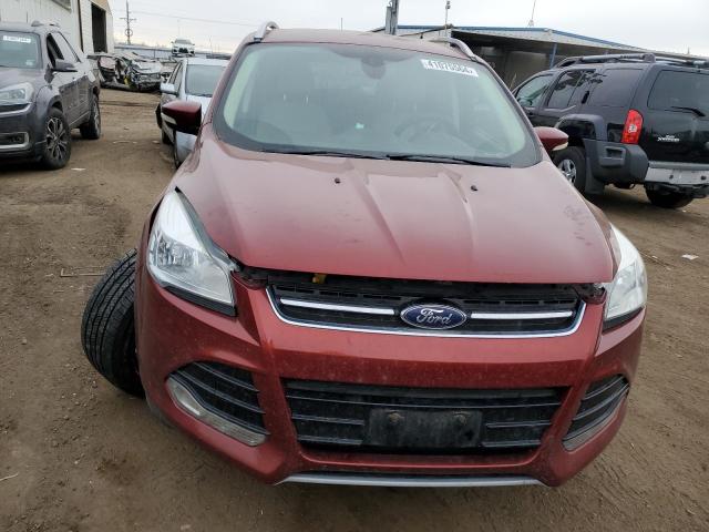 1FMCU9J90EUD95120 - 2014 FORD ESCAPE TITANIUM RED photo 5