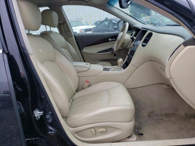 JN1AJ0HRXCM453174 - 2012 INFINITI EX35 BASE შავი ფოტო 5