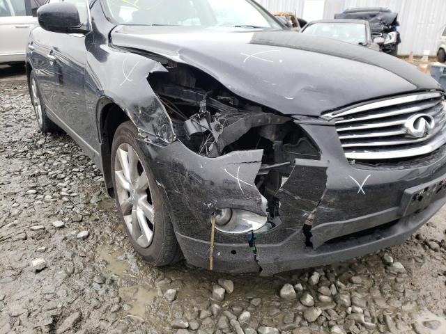 JN1AJ0HRXCM453174 - 2012 INFINITI EX35 BASE შავი ფოტო 9