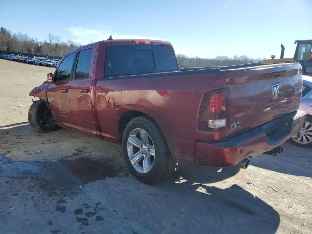 1C6RR7HT1DS514977 - 2013 RAM 1500 SPORT MAROON photo 2