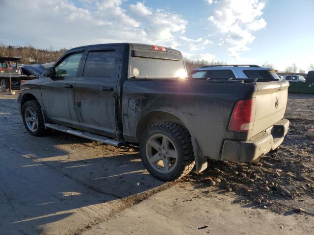 1C6RD7MT8CS209222 - 2012 DODGE RAM 1500 SPORT BLACK photo 2