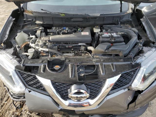 5N1AT2MK7EC794936 - 2014 NISSAN ROGUE S GRAY photo 11