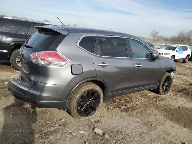 5N1AT2MK7EC794936 - 2014 NISSAN ROGUE S GRAY photo 3