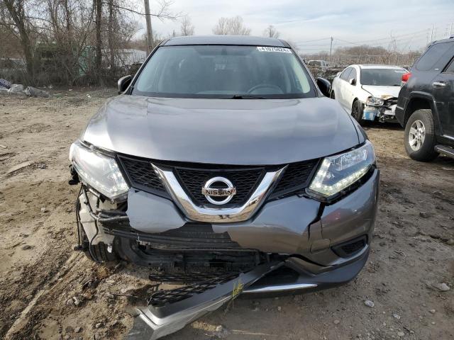 5N1AT2MK7EC794936 - 2014 NISSAN ROGUE S GRAY photo 5