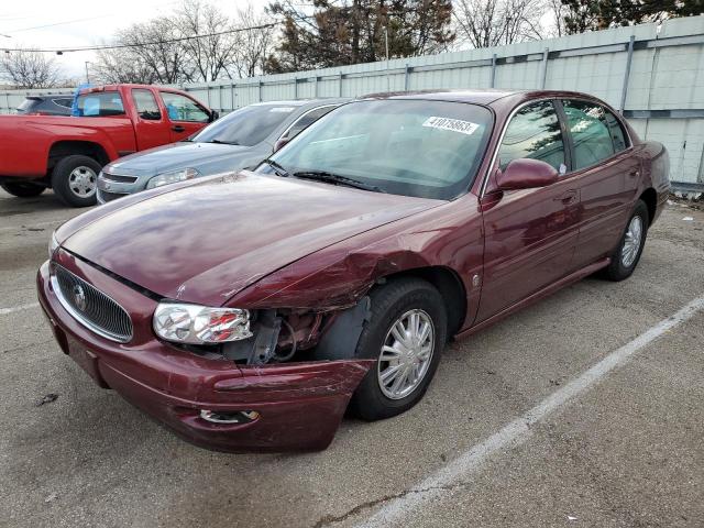 1G4HP54K314155154 - 2001 BUICK LESABRE CUSTOM BURGUNDY photo 1